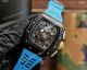 Replica Richard Mille RM11-03 Carbon Automatic Sky Blue Rubber Strap (9)_th.jpg